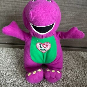 Vintage Barney singing Plush Toy